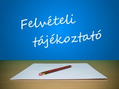 Felvételi tájékoztató